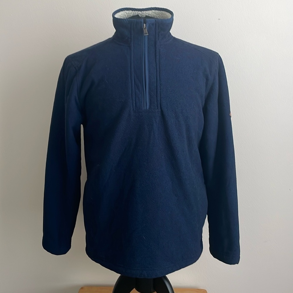 Orvis Lined 1/4 Zip Sweater Size Medium